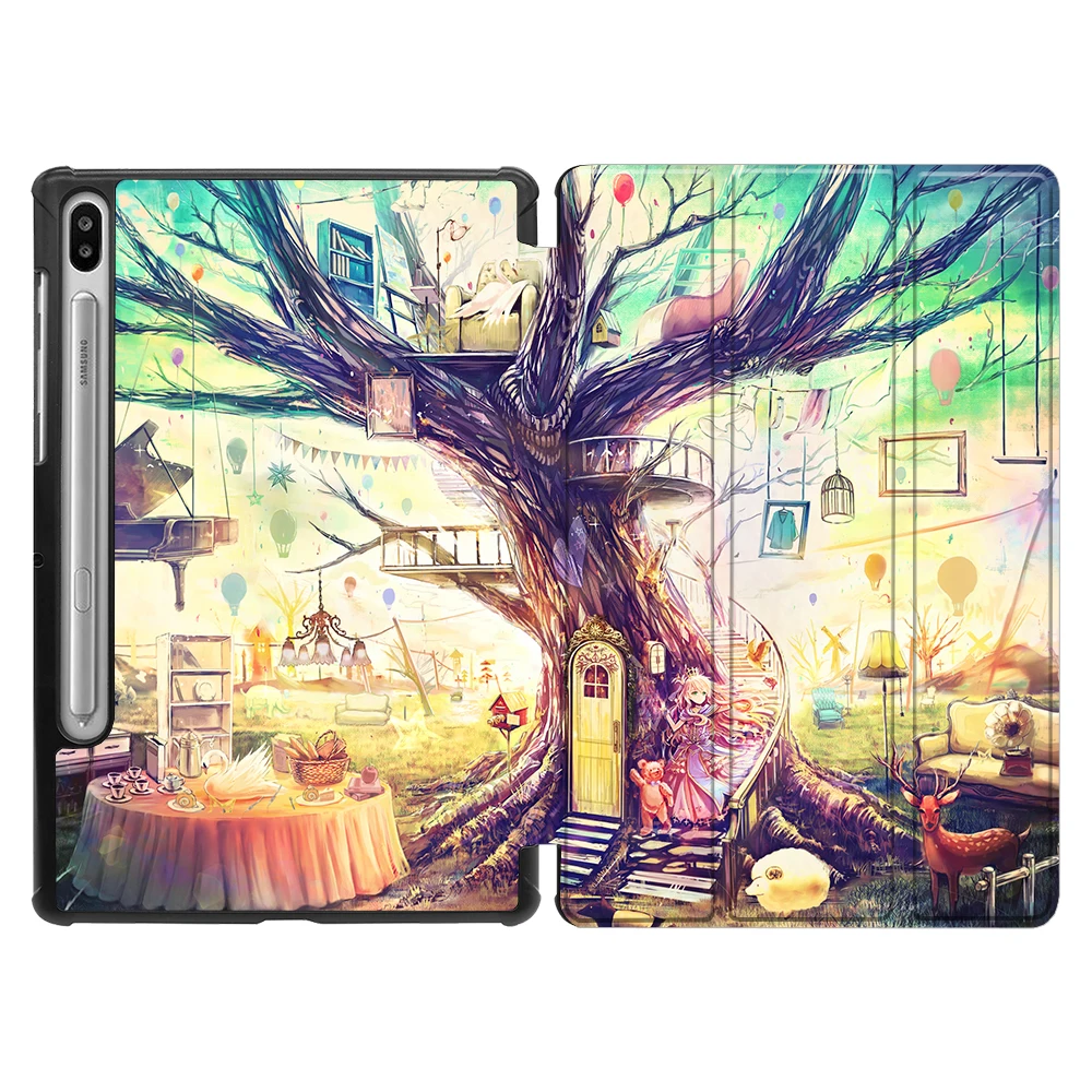 SS19 Чехол MTT для samsung Galaxy Tab S6, 10,5 дюймов, SM-T860, T865, T867, из искусственной кожи, Магнитная подставка, умный чехол, чехол, Авто Режим сна/пробуждения - Цвет: SS19