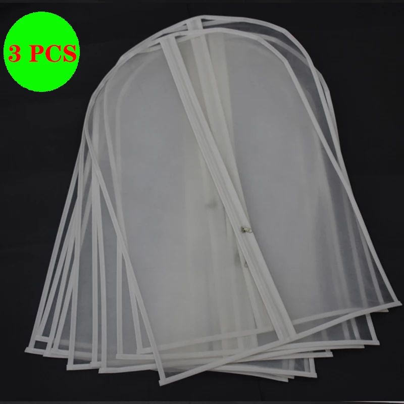 Пылезащитные чехлы для одежды, 3 шт.