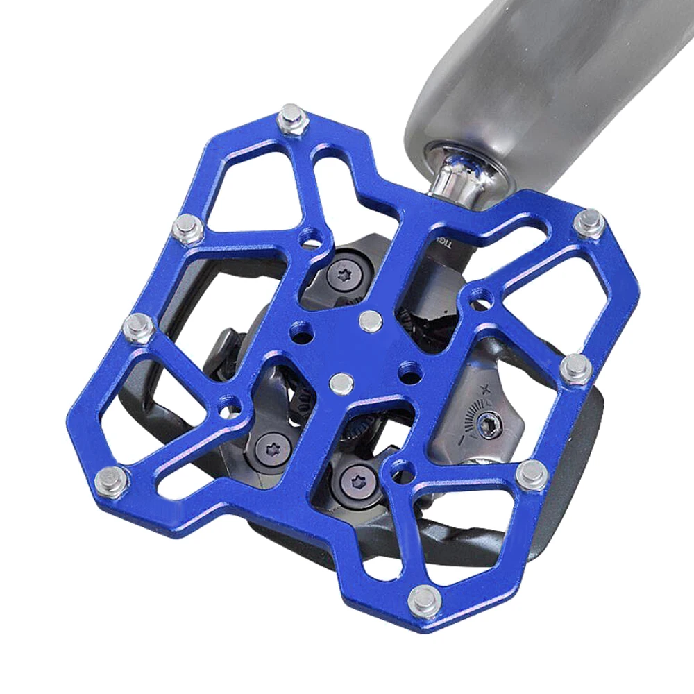 Педали MTB Quick Release Adapter для самоблокирующейся педали велосипеда бесклипсовая