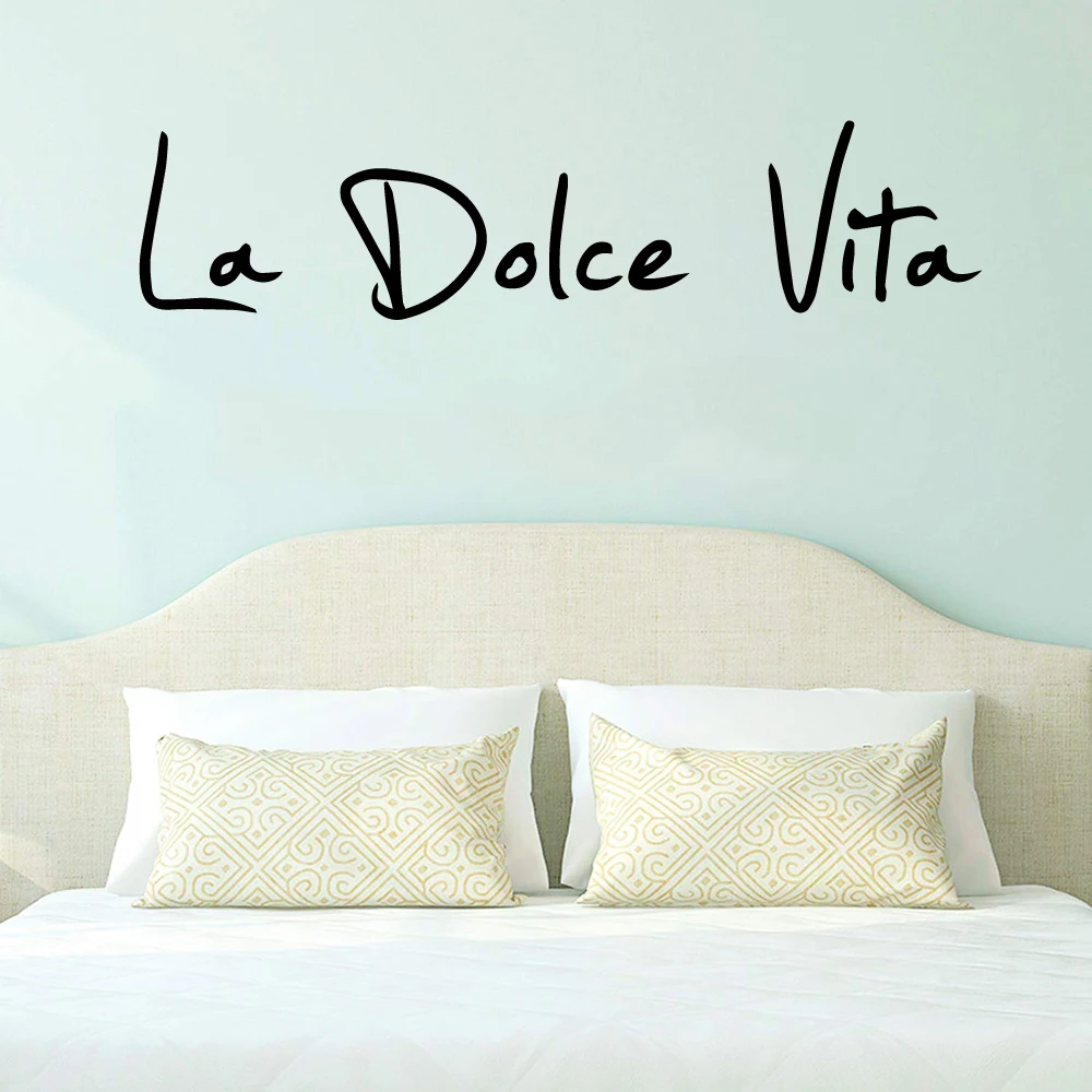 Мультяшная Наклейка на стену La DOLCEVITA современная модная для детской комнаты
