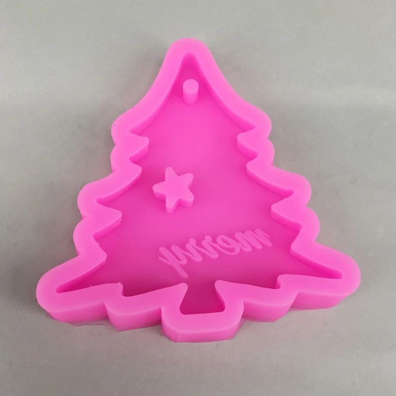 Рождественская елка силиконовая форма Снежинка Лось Сделай Сам ароматический