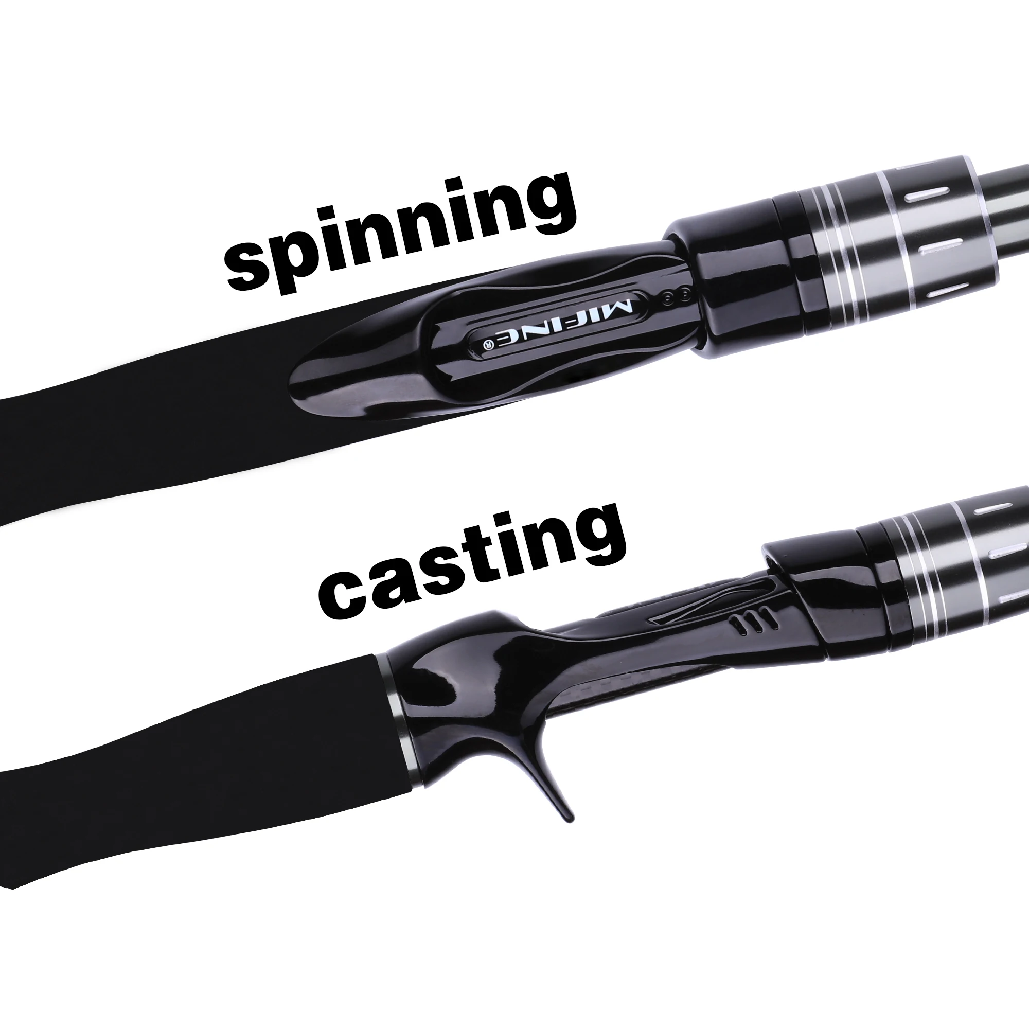 MIFINE MAXIMUS Spinning Bait Casting Lure Fishing Rod 30T Carbon FUJI Guides 3-50gML/M/MH Contain 1.68m To 3.00m Travel Pole