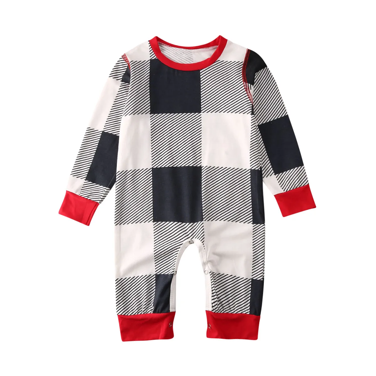 2020 детская одежда на весну осень Рождественский комбинезон с длинными рукавами