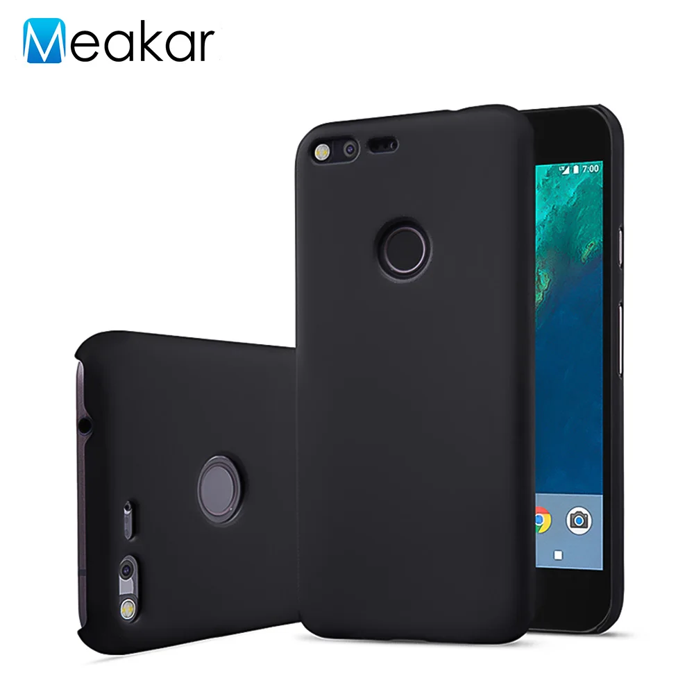 Жесткий Пластиковый корпус для Google Pixel, чехол для HTC Google Pixel, задняя крышка для сотового телефона - Цвет: Black