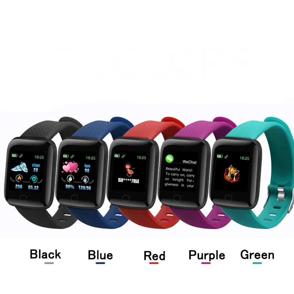 

D13 Smart Watches Heart Rate 116 Plus Smart Touch Watch Wristband Sports Watches Smart Band Men Women Smartwatch For Android