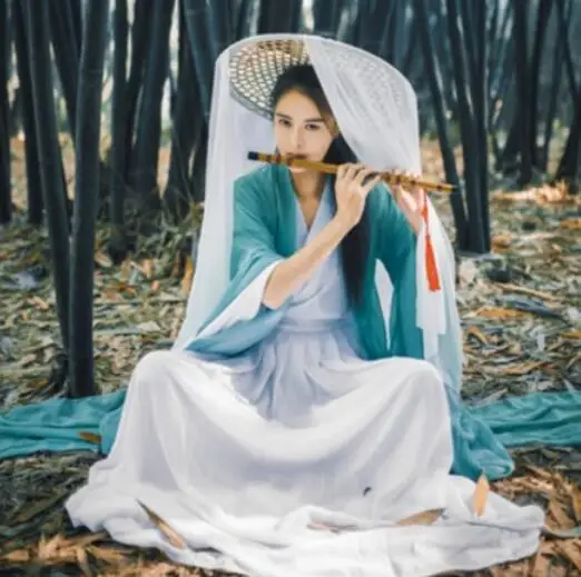 Традиционный китайский стиль hanfu Женский костюм hanfu Tang костюм Китайский традиционный костюм династии Тан китайское платье