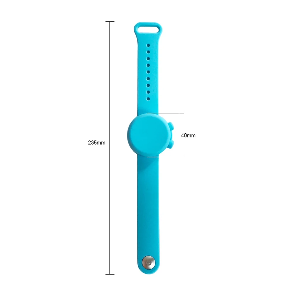 

Reusable Wristbands Hand Sanitizer Dispensing Portable Bracelet Wristband Hand Dispenser 50ML Wrist Support