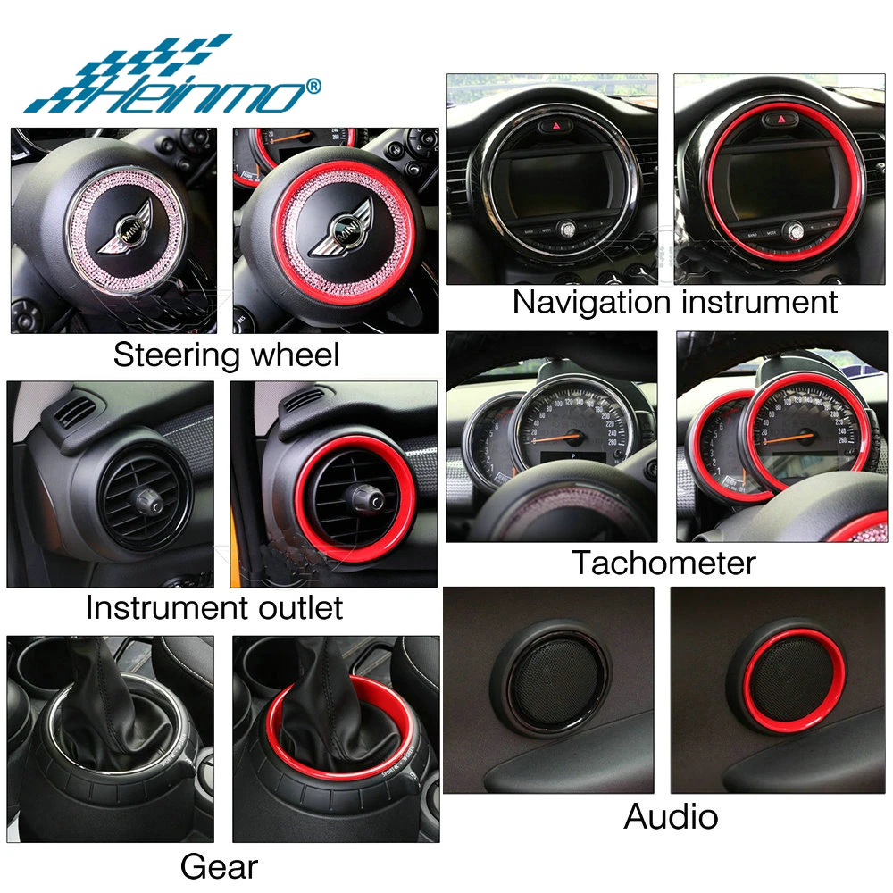 Аксессуары для MINI Cooper автомобильный Стайлинг наклейка интерьера F56 F55 Hardtop