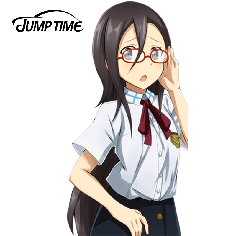Автомобильный 3D Стайлинг JumpTime 13 см х 6 меч искусство онлайн аниме JDM Lovley Girl Kirigaya