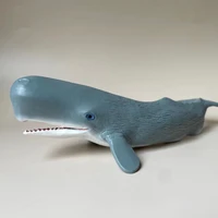genuine u s safars sea life simulation marine life sperm whale model toy figure model