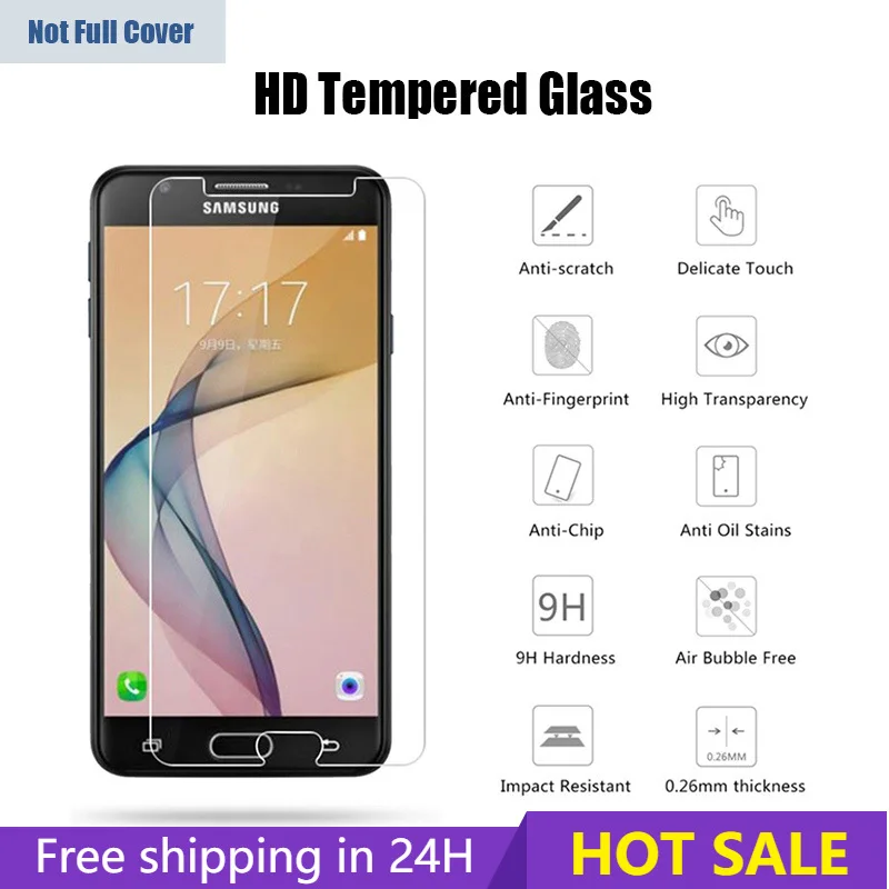 

9H Tempered Glass For Samsung J6 7 8 710 730 2015 2016 2017 Prime Plus 2018 Protective Glass For Core Grand Prime G360 530 532