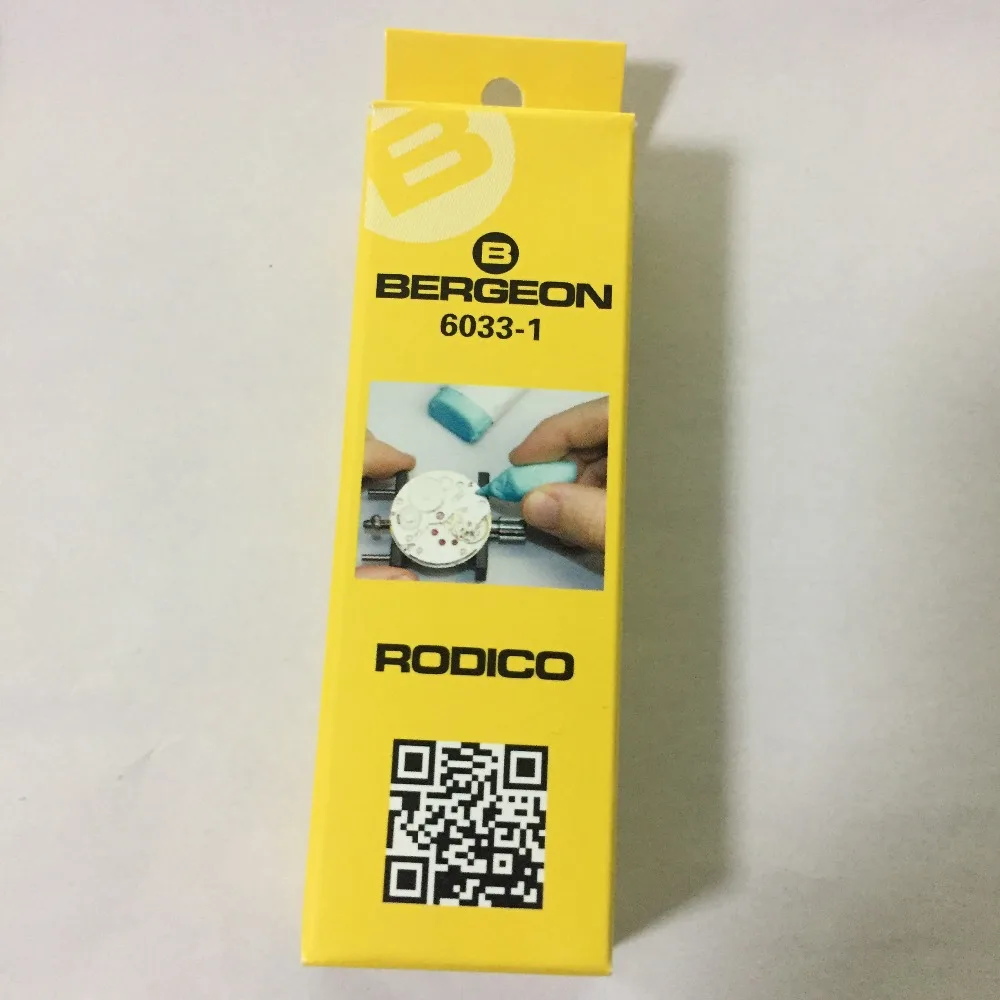 Bergeon 6033 для часовщиков ювелирные изделия Bergeon Rodico Очищающая глина сенсорный сухой Очищающая палочка удаляющая грязь