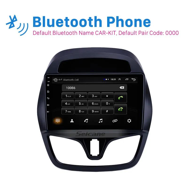 Seicane стерео Android 8 1 HD 9 &quotАвтомобильный gps для chevy Chevrolet Spark Beat Daewoo Martiz 2015 2016 2018