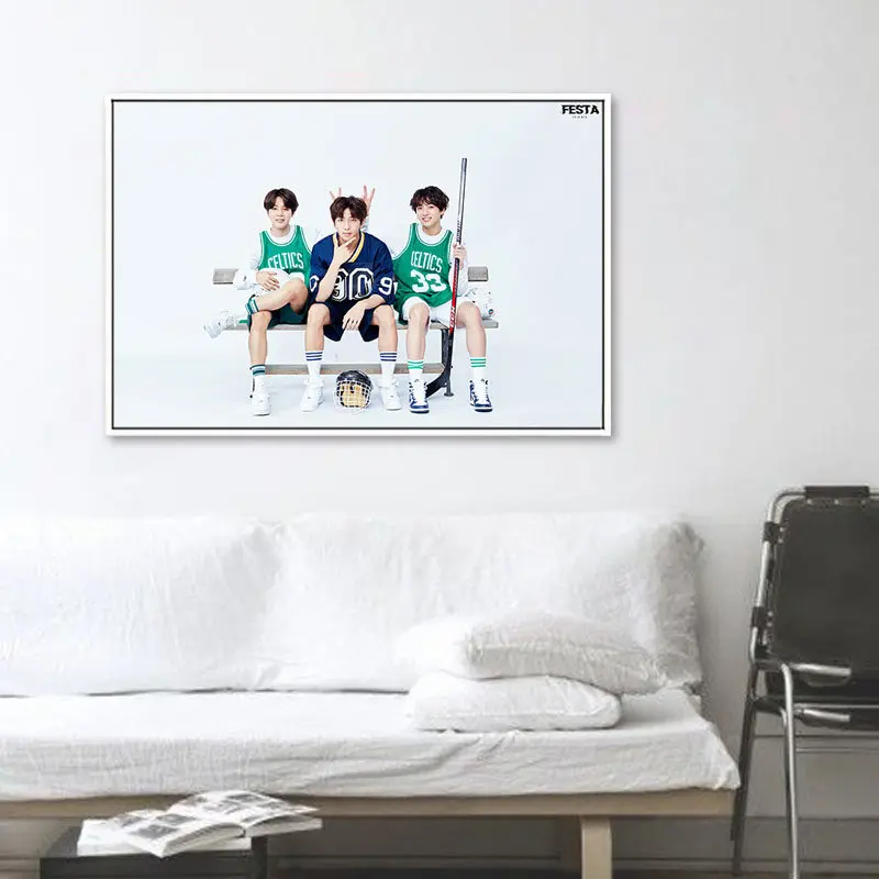 Kpop Bangtan Плакаты для мальчиков и принты корейский певец ремешок хобби настенное