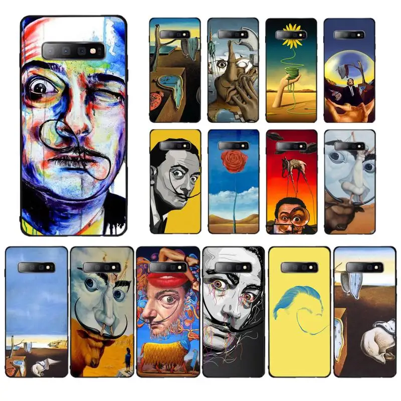 

MaiYaCa Etui Salvador Dali Painting Phone Case for Samsung S10 21 20 9 8 plus lite S20 UlTRA 7edge