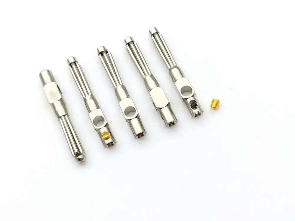 100 шт. медь 4 мм разъем типа &quotбанан&quot для аудио динамика адаптера|Соединители| |