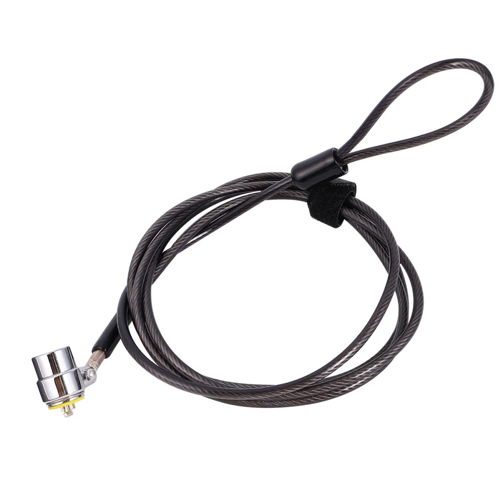 Креативный 2 м утолщенный замок для ноутбука портативный с пряжкой универсальный