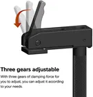 Регулируемый зажим из алюминиевого сплава с быстрым зажимом Зажим для деревообрабатывающего пресса Зажим для деревообрабатывающего пресса Зажим для деревообрабатывающего пресса Зажим для деревообрабатывающего пресса