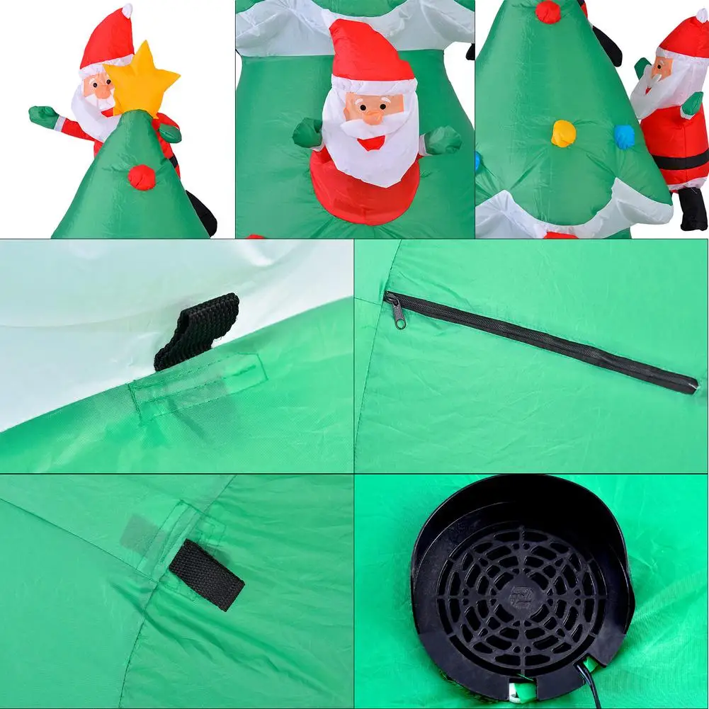 

LED Inflatable Christmas Tree Model for Christmas Decoration Indoor Outdoor Courtyard Garden Decoration