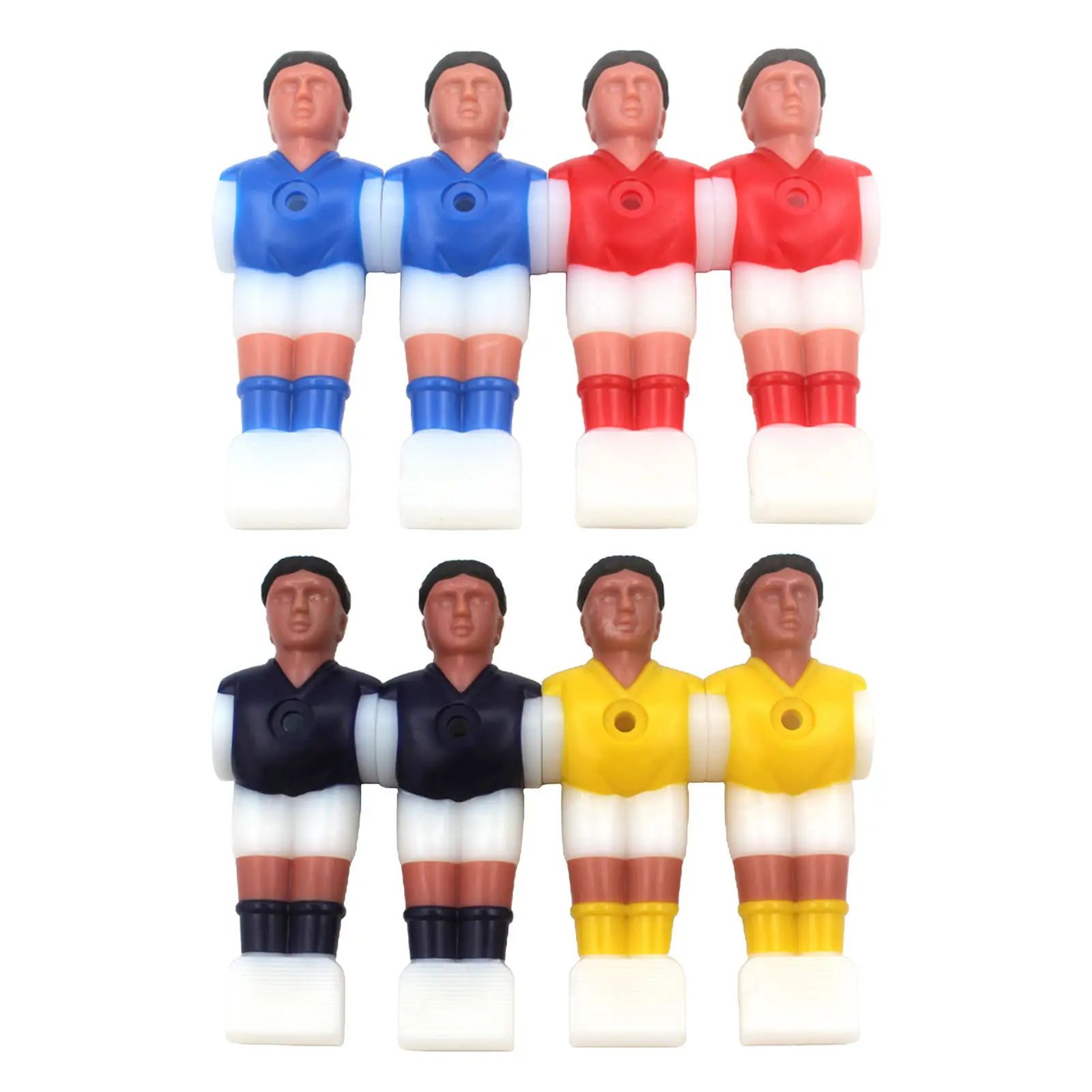 

4pcs Table Soccer Player Football Man Table Guys Man Player Part for Table Football Replacements Parts