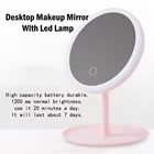 Косметический зеркальный светильник с подсветкой с натуральным белым светодиодный косметическим зеркалом Съемныйбаза для хранения 3 режима для espelho lustro 3 типа
