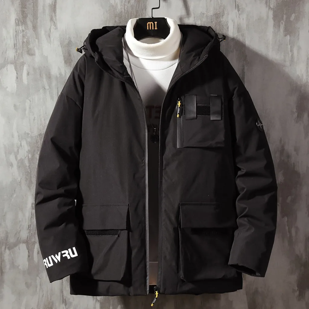 

Are you sure not to click in and see Fashion Men's Autumn Thick Paragraph Casual Stand Collar Baseball Uniform Jacket hot sale