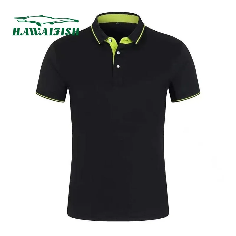 Мужские хлопковые футболки-поло для 2021 натуральный хлопок Молодежные