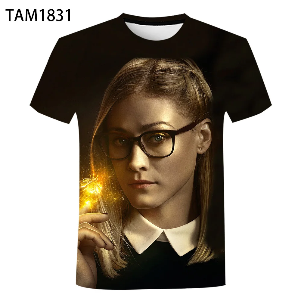 Маги Молодежный Модный летний комплект с футболкой 3D удобные дышащие круглым