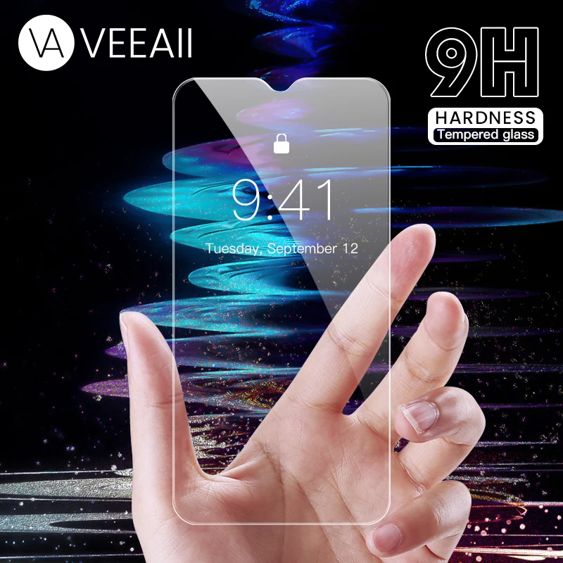VEEAII 9H протектор экрана закаленное стекло для samsung S8 S9 S10 Plus Note8 M10 M20 M30 A7 A8 2018