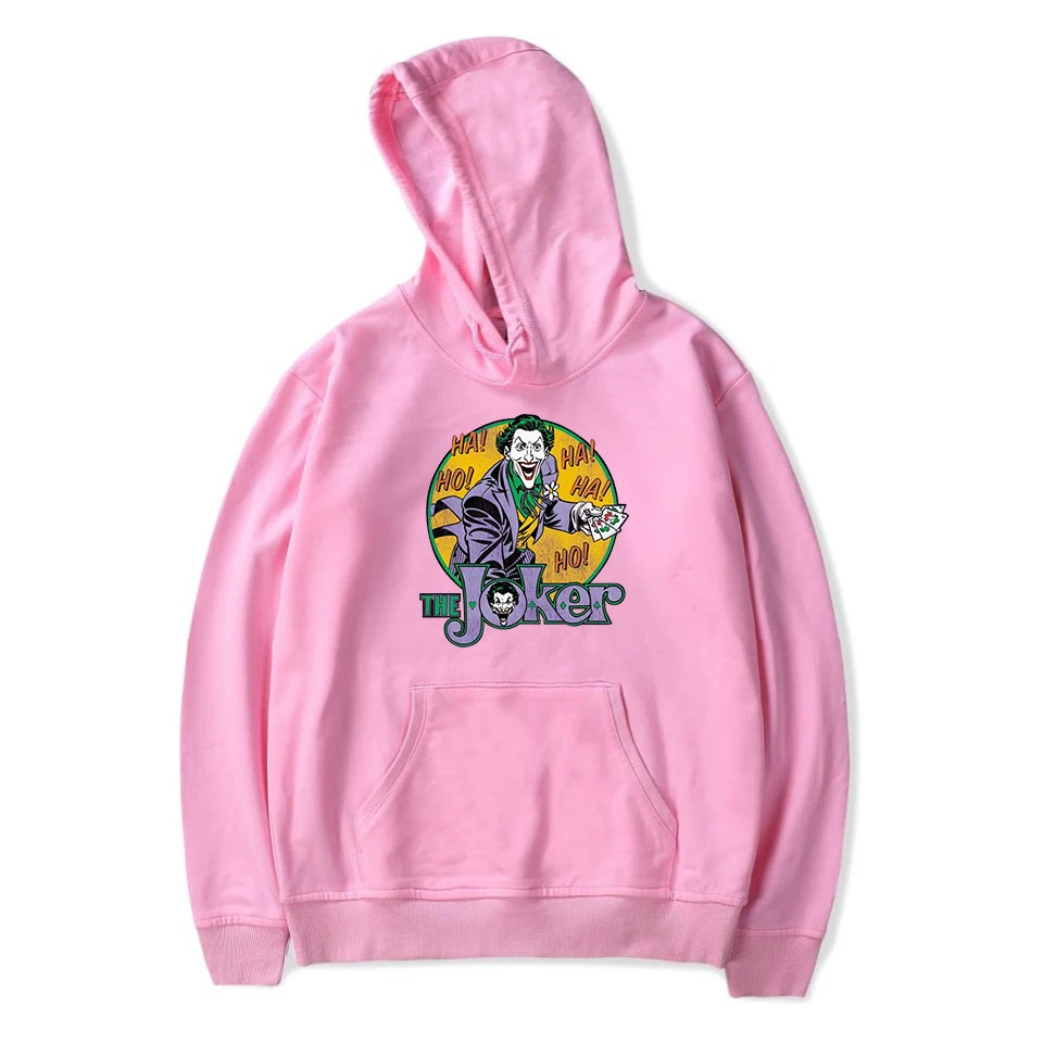Модная толстовка с джокером для мужчин и женщин в стиле хип хоп футболка рукавом