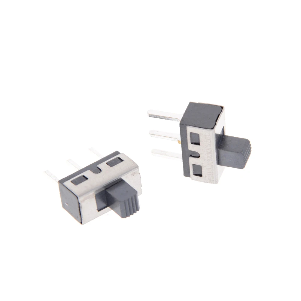 10Pcs Wholesale 3Pins SS12D10 toggle switch straight feet 1P2T handle high 5mm spacing of 4.7mm 3A 250V SS12D10G5 | Обустройство дома
