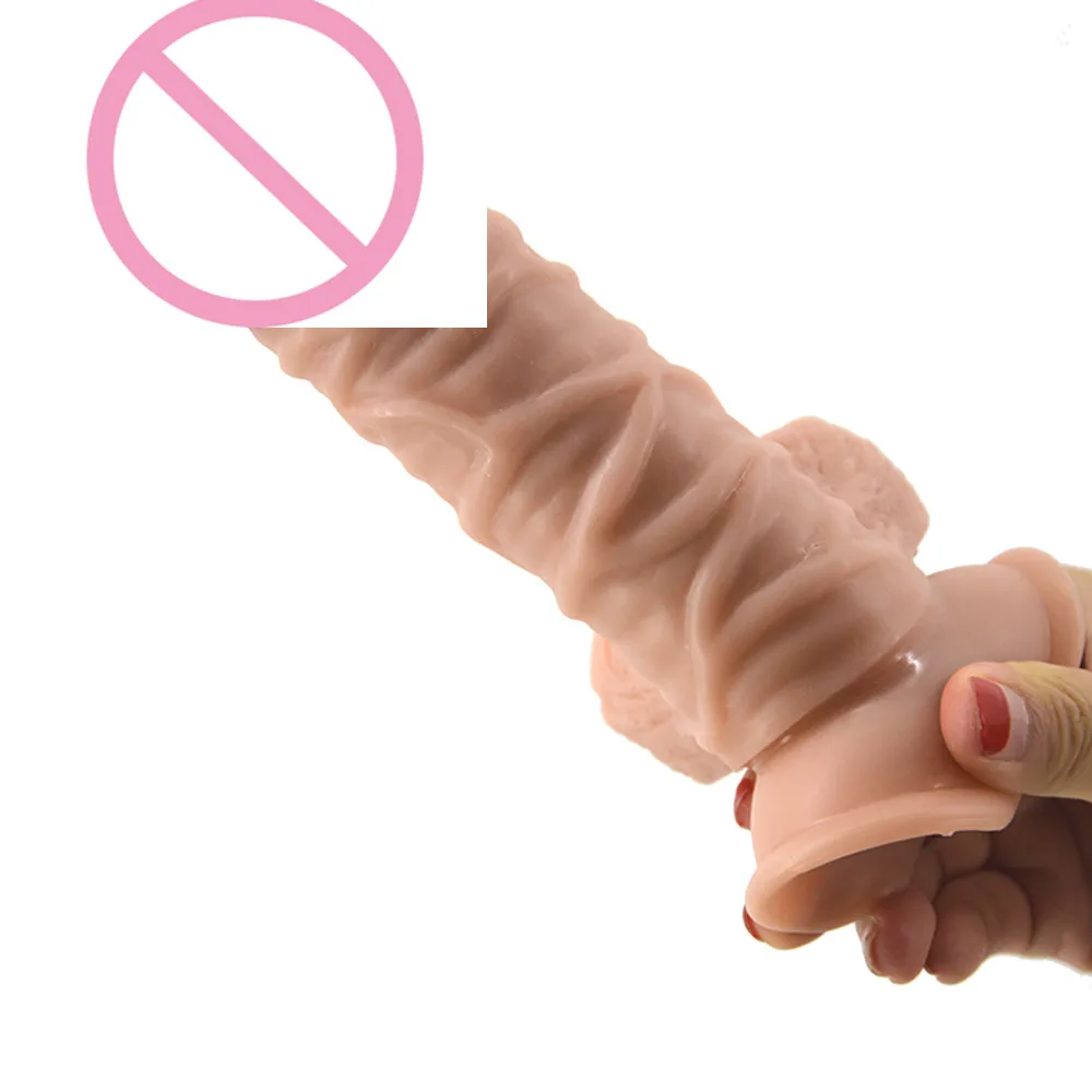 Реалистичный фаллоимитатор удлинитель для пениса секс-игрушки мужчин