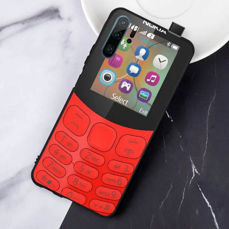 

Nokia Retro fashion carcasa vintage Phone Case For Huawei honor Mate P 10 20 30 40 Pro 10i 9 10 20 8 x Lite