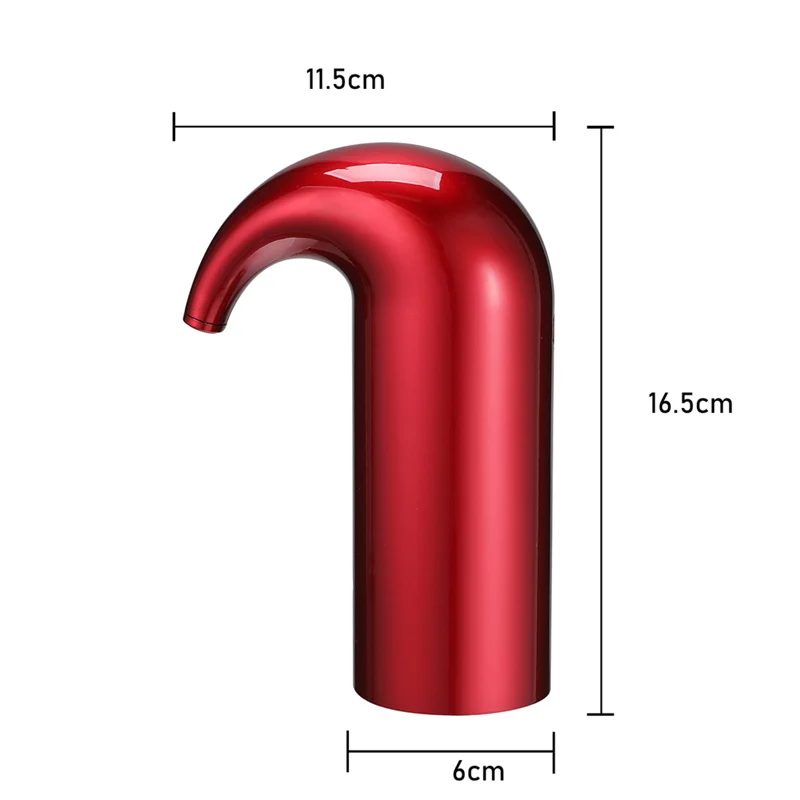 

Electric Wine Pourer Wine Aerator Portable Pourer Instant Red Wine Decanter Dispenser Pump One-Touch Automatic USB Rechargeable