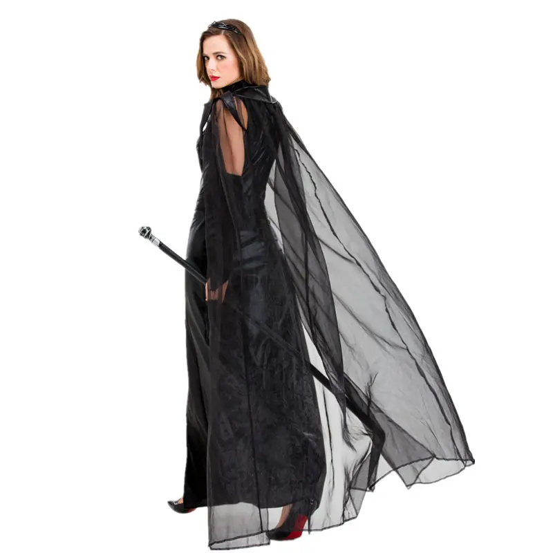 

2020 New Halloween Costume Female Adult Vampire Cosplay Beauty Witch Queen Maleficent Costumes Horror Zombie Costume DL6062