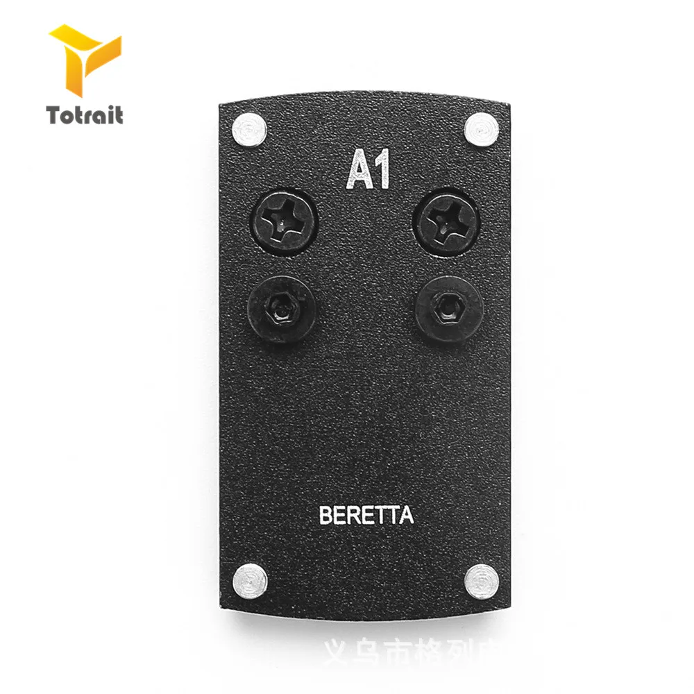 TOtrait Beretta 92 Glock 17 19 22 1911 адаптер для пистолета Reflex Sight Mount Plate Sightmark Burris Vortex Micro Red Dot Scope