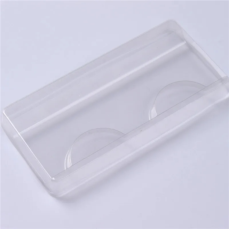 100 шт./лот Прозрачный Футляр для ресниц косметика макияжа накладных пустой футляр
