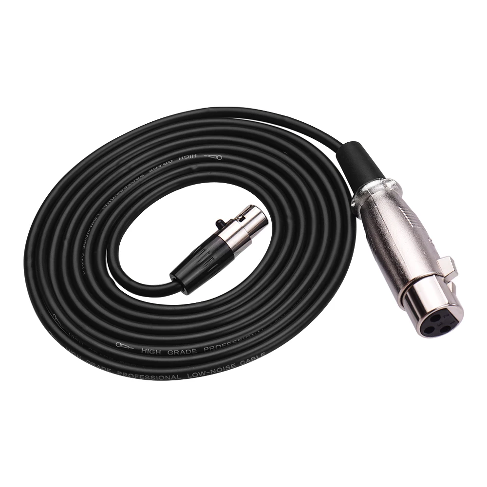 Микрофонный кабель 3 Pin Mini XLR разъемом разъем сбалансированный аудио провода