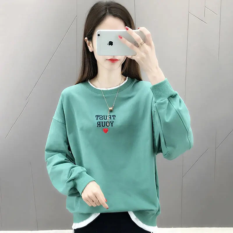 Хлопковая одежда высокого качества Новинка осени 2019 Студенческая Корейская