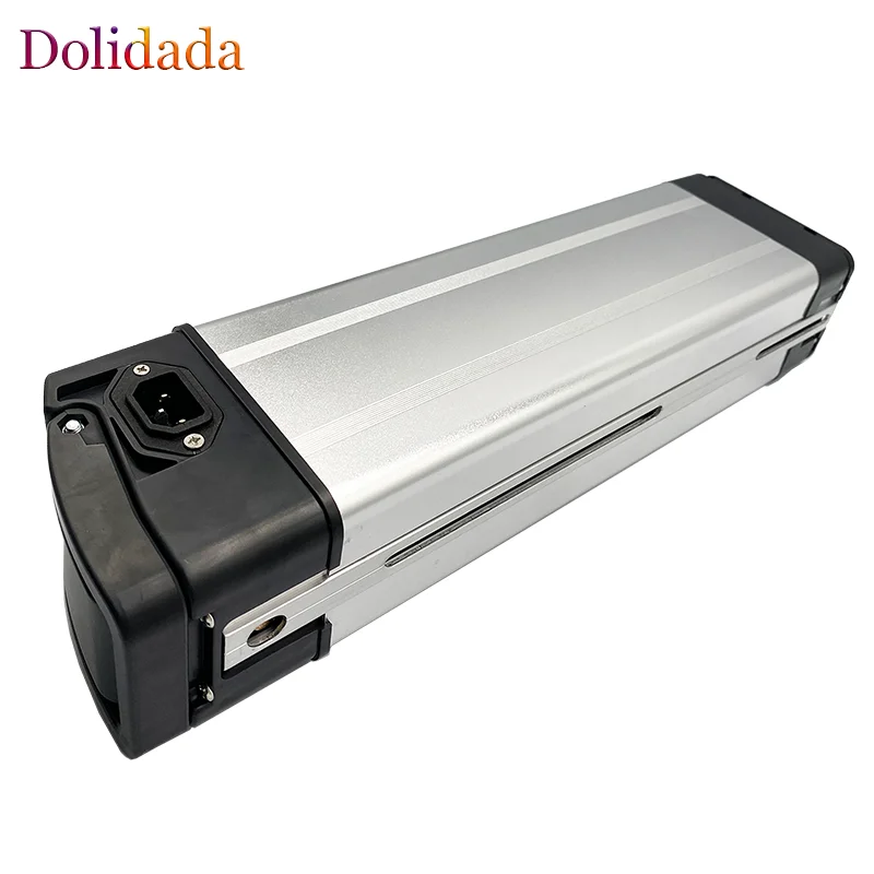 

36V 20ah 30ah 40ah 50ah 60ah Silver fish style Electric Bike battery 36V 500W lithium battery with Aluminum case anti-theft lock