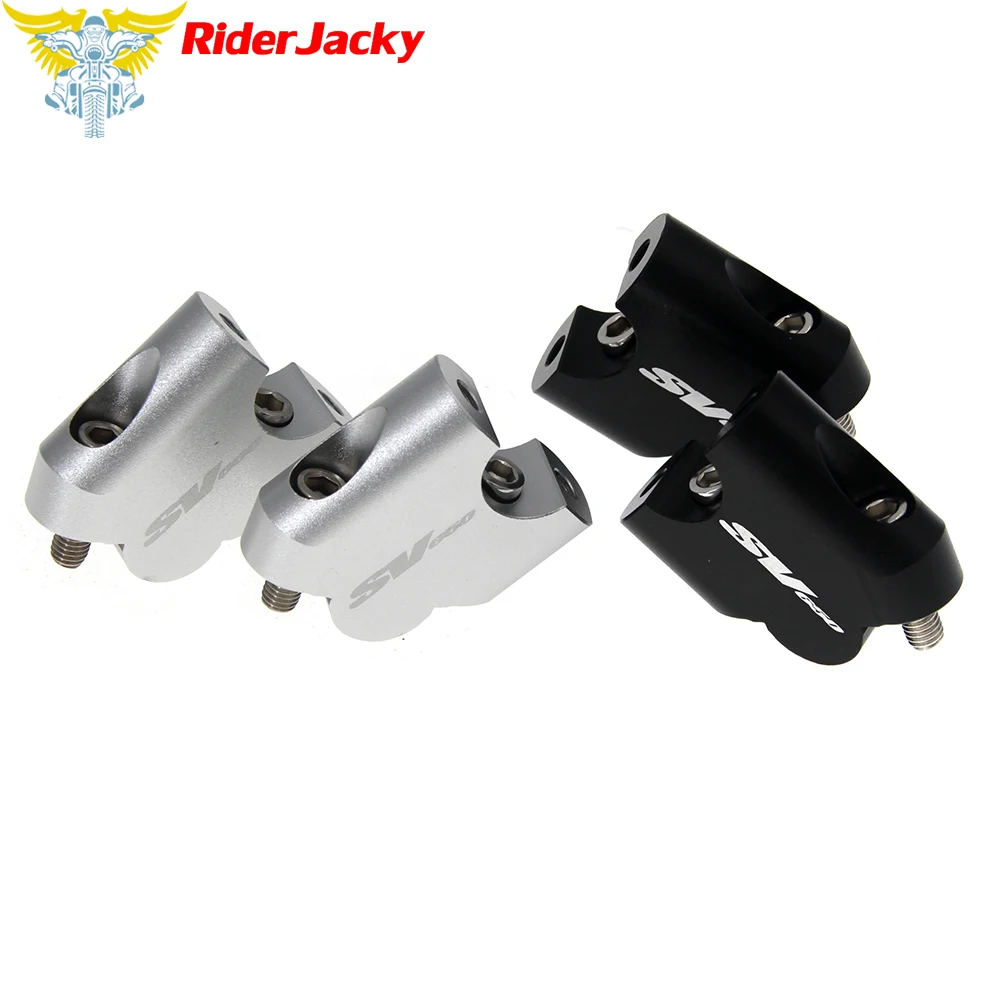 Laser Logo SV 650 Для Suzuki SV650 2016-2018 2017 Мотоцикл Руль Riser Up Backs Перемещает Комплект