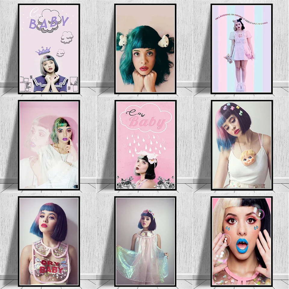 

Modular Prints Nordic Canvas Poster Melanie Martinez Pictures Pop Music Singer Star Home Decor Paintings Wall Art For Bedroom