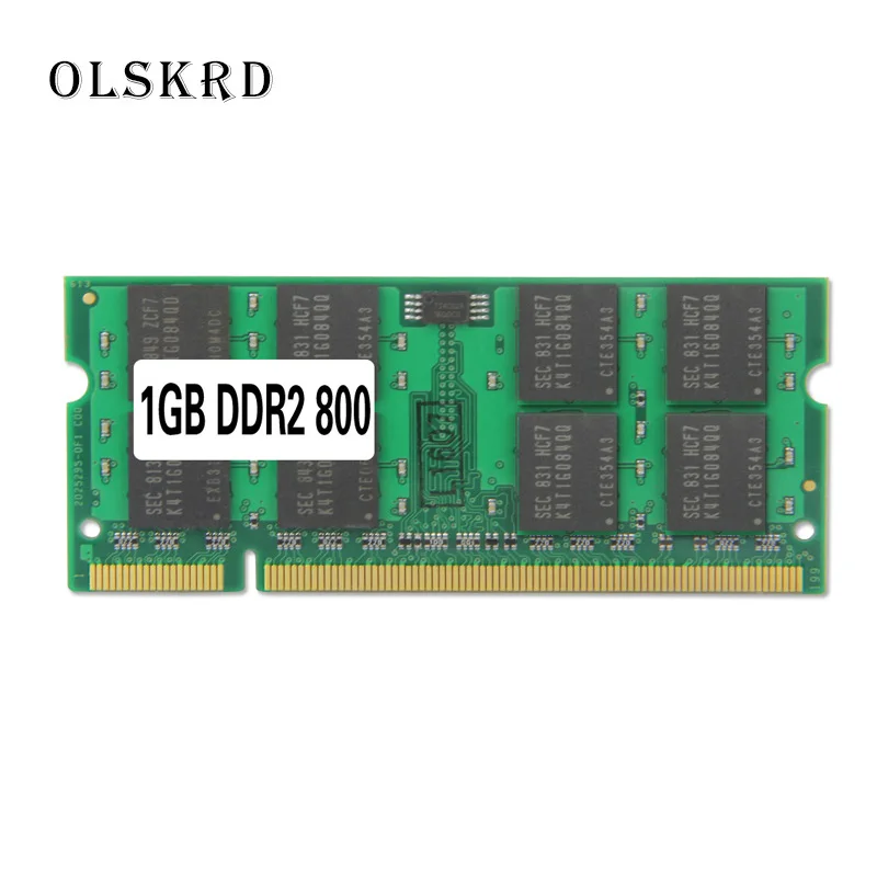 Olskrd ноутбук память 2 ГБ 4 DDR2 DDR3 PC3 pc2 6400 800 МГц sodimm so dimm sdram Ram 1 8 v Memoria для