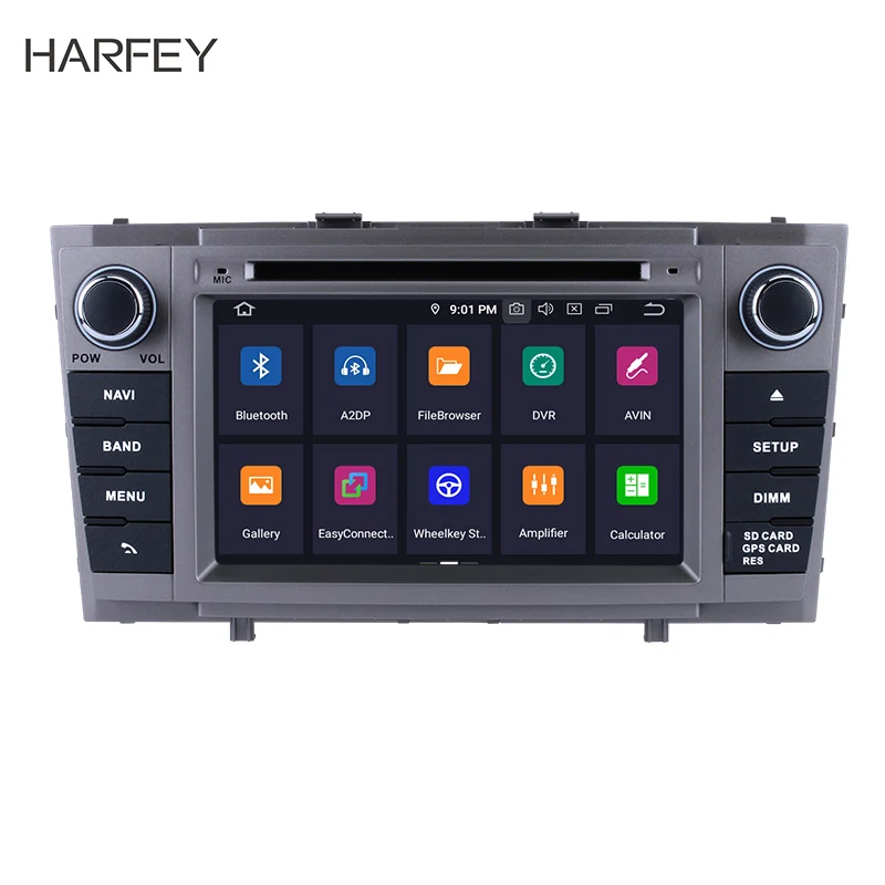 Распродажа стерео dvd-плеер gps навигация Android 9 0 радио для 2008 2009 2010-2013 Toyota Avensis