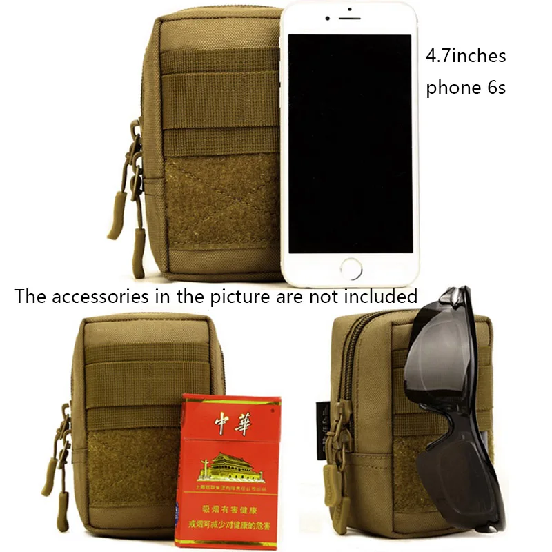 Тактическая Сумка для телефона Molle сумка повседневного использования жилет