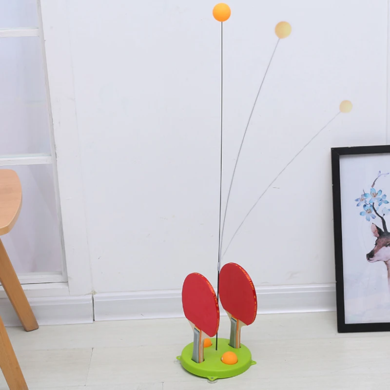 Новая распродажа портативный тренажер для настольного тенниса тренировочная