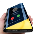 Чехол для xiaomi poco m3 pro, умные зеркальные флип-чехлы с окошком для экрана poko little m 3 pro m3pro 5g, чехол-книжка с подставкой 6,5 дюйма
