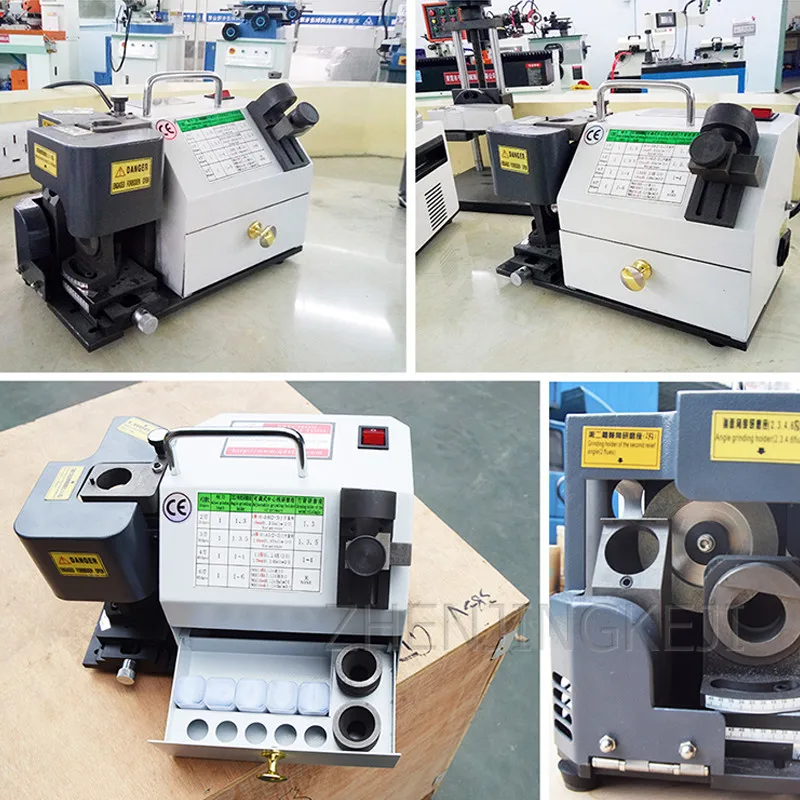 

GD-313A 220V 300W Portable Drill Milling Cutter Grinding Machine Twist Drill End Mill Grinder One Machine For Two Uses Factory