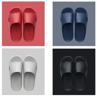women slippers men summer indoor flat shoes unisex clogs shoes non slip slides home bathroom casual shoes solid color soft