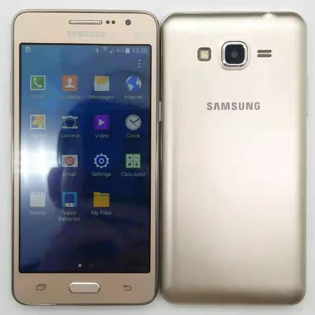 Восстановленный Samsung G530H Galaxy Grand Prime G530 Оригинальный сотовый телефон Ouad Core Dual Sim 1 ГБ
